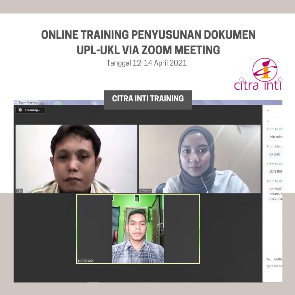 Training Penyusunan Dokumen UKL-UPL