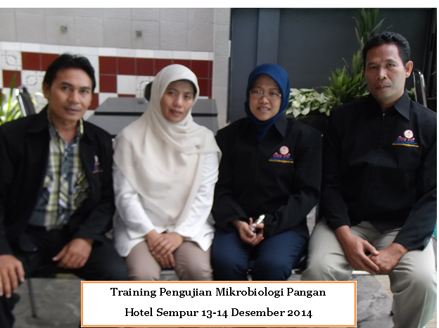 Training Pengujian Mikrobiologi Pangan 