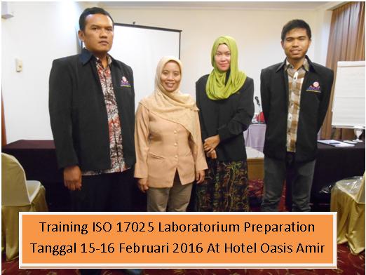 training iso 17025 15-16 Feb 2016