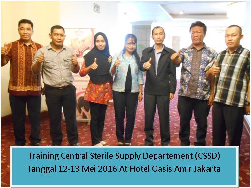 Training Central Sterile Supply Department-CSSD 