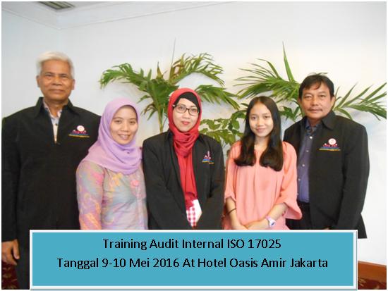 training audit internal iso 17025