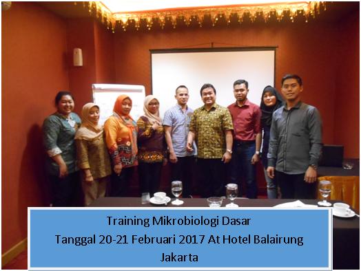 training mikrobiologi dasar tgl 20-21 feb 17