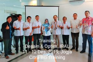 Training Desain dan Optimasi Instalasi Pengolahan Air Limbah (IPAL)