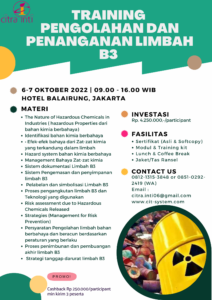 Training Limbah B3